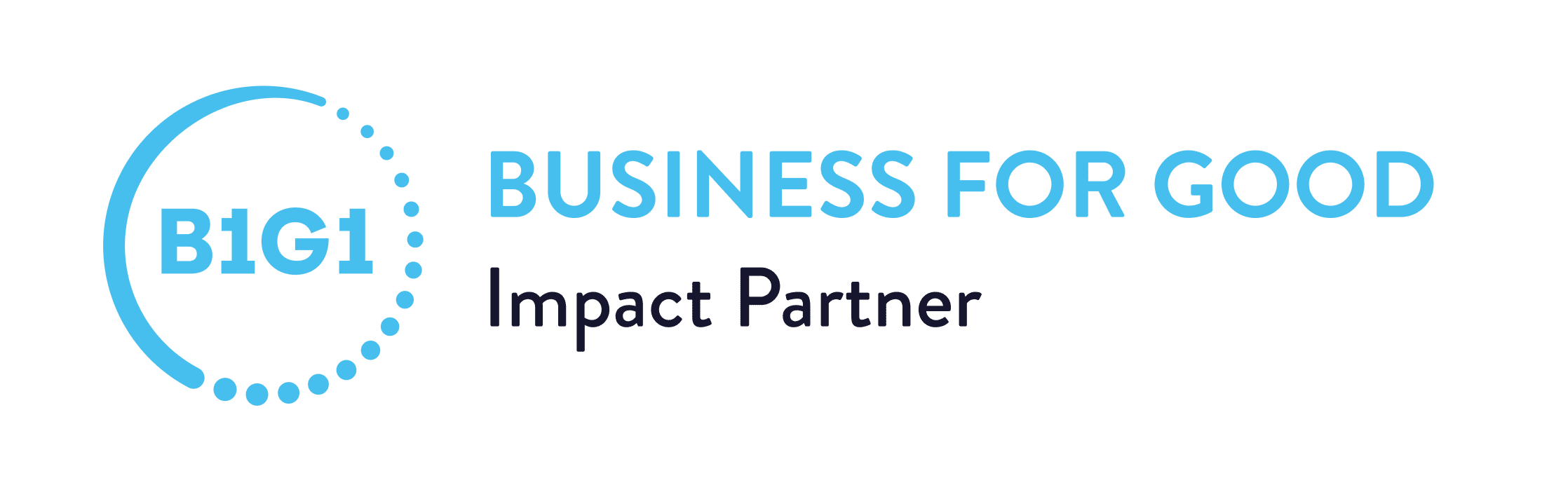 B1G1 Logo_B1G1_impact_partner Type - Cyan